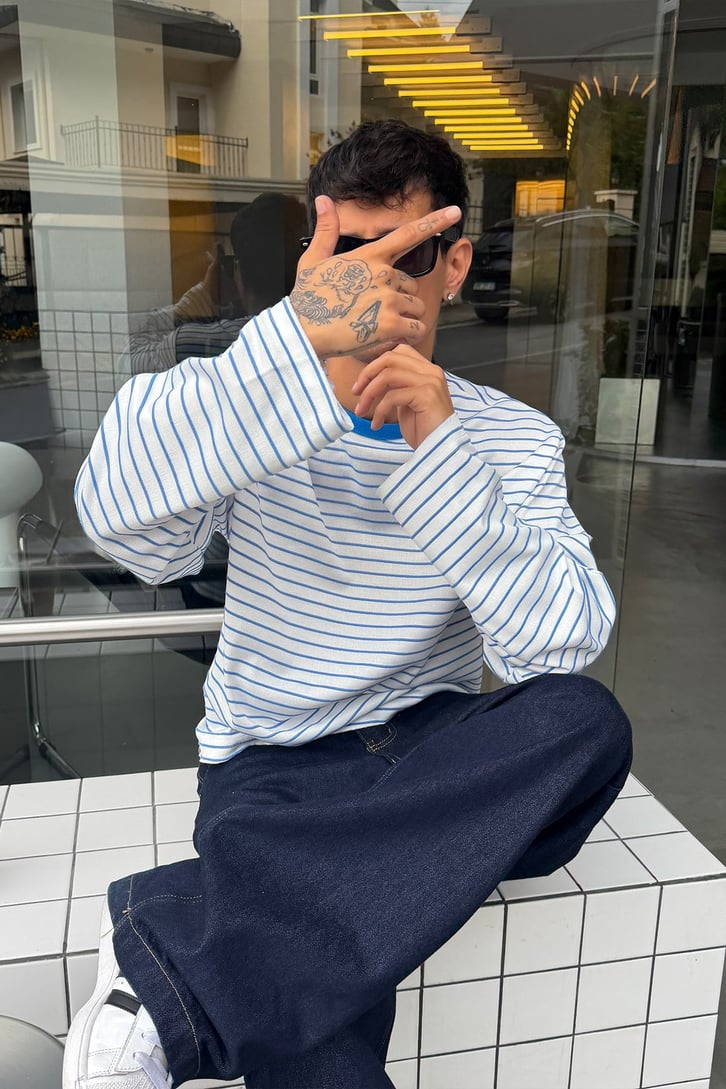Pier Stripe Tee