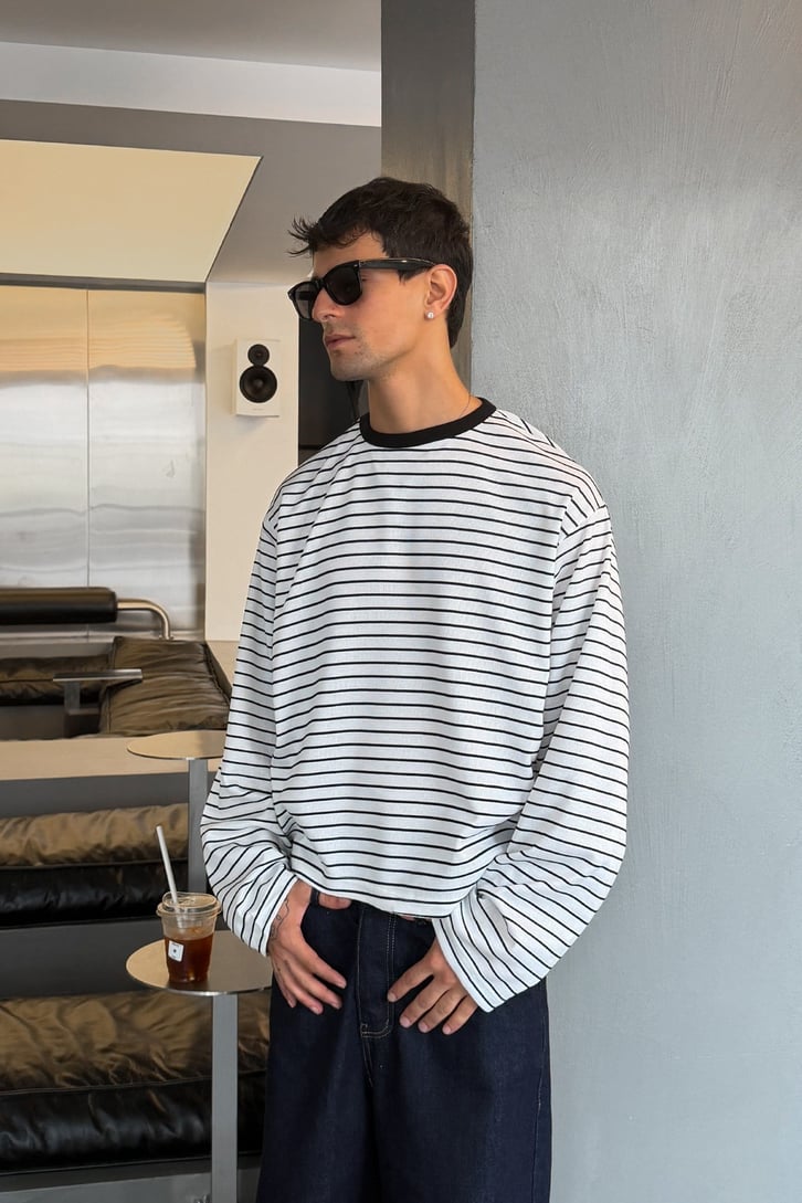 Pier Stripe Tee