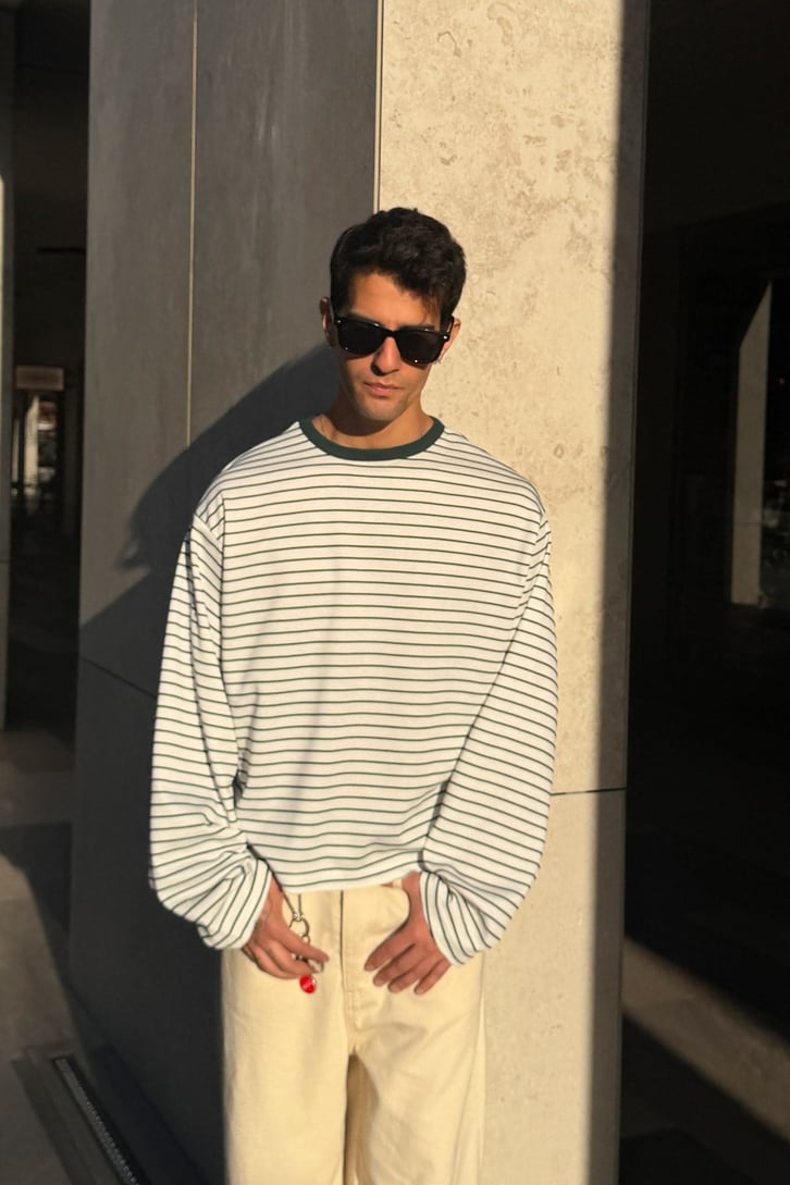 Pier Stripe Tee