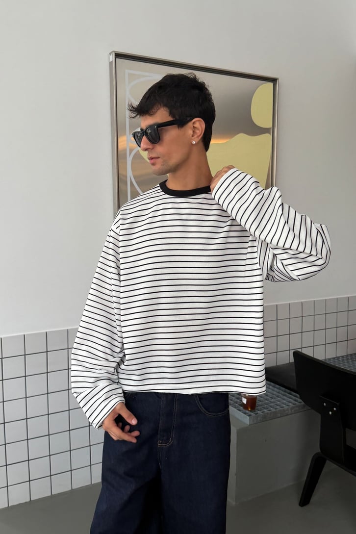 Pier Stripe Tee
