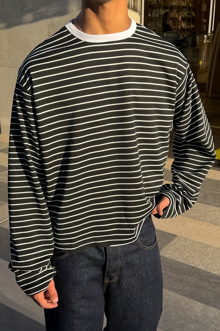 Pier Stripe Tee