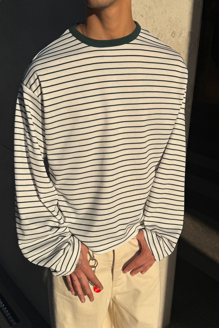 Pier Stripe Tee