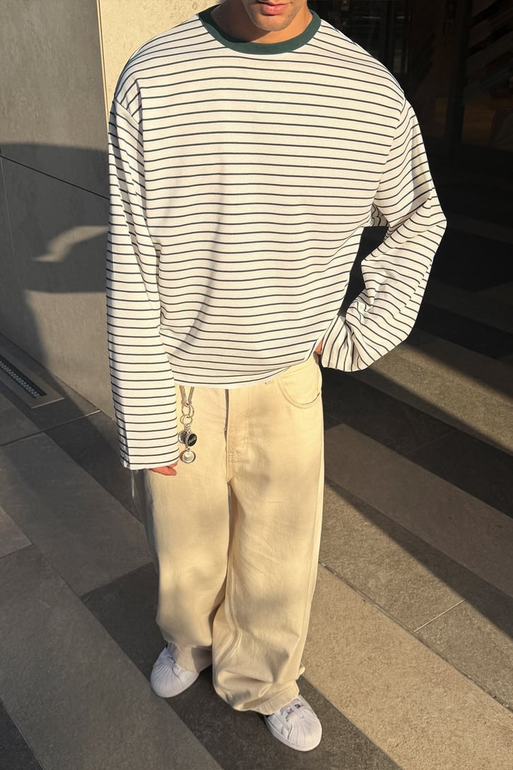 Pier Stripe Tee