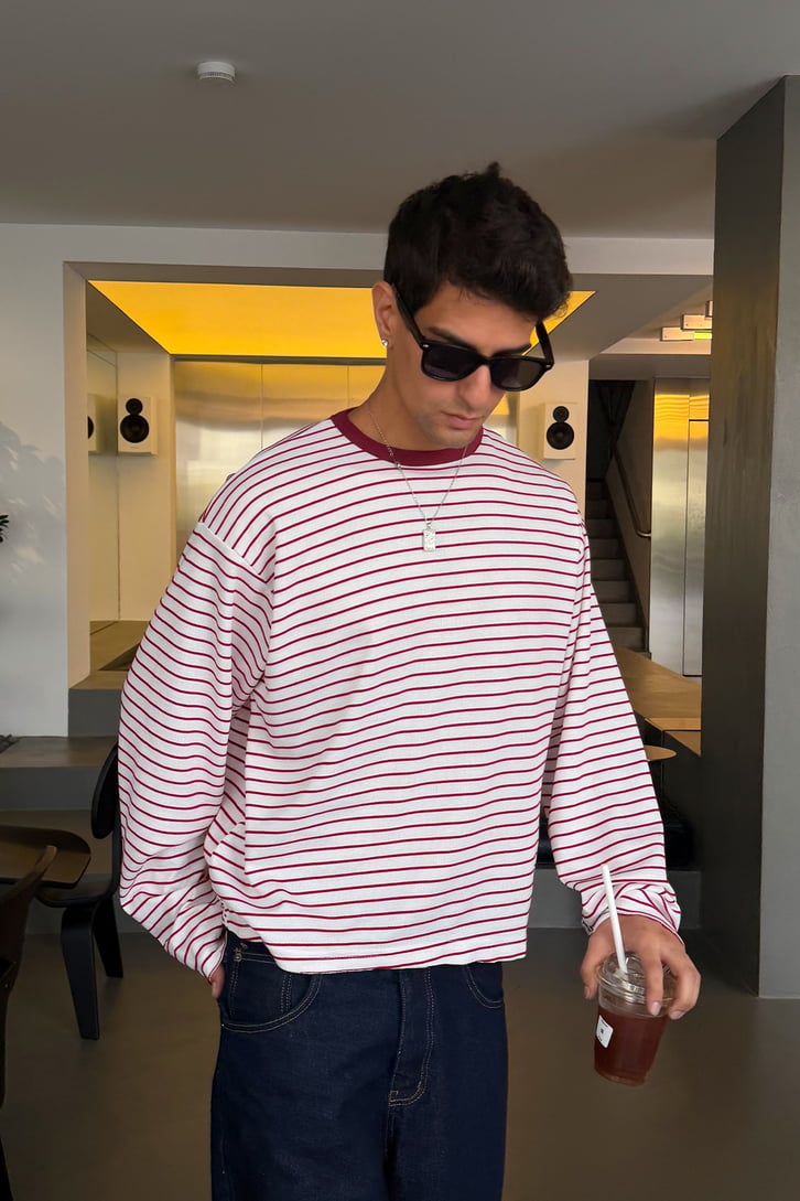 Pier Stripe Tee