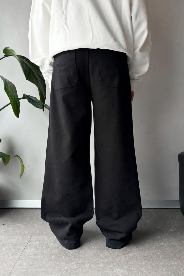 Pileli Gabardin Pantolon
