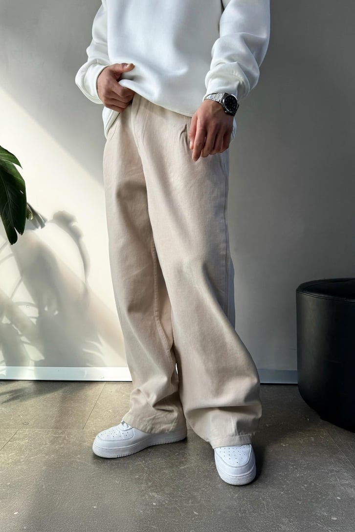 Pileli Gabardin Pantolon