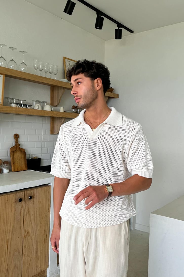 Polo Yaka Triko Tişört