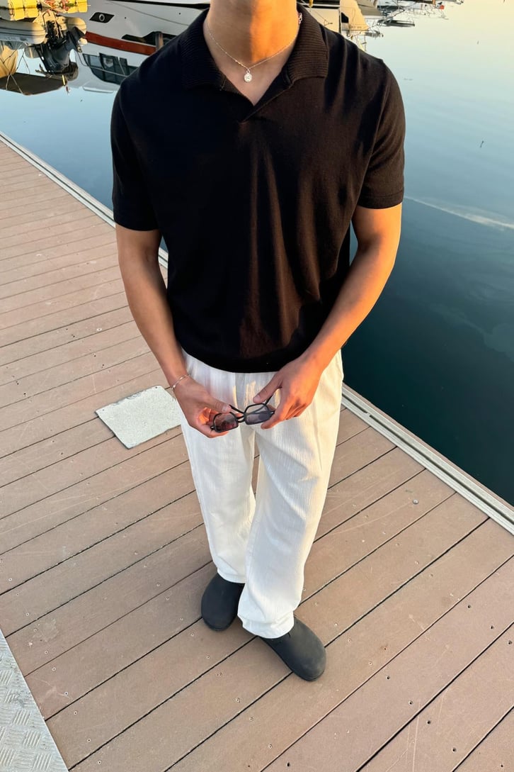 Polo Yaka Triko Tişört