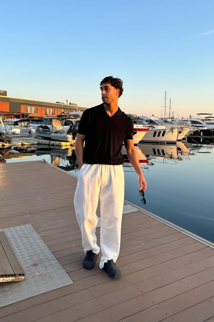 Polo Yaka Triko Tişört