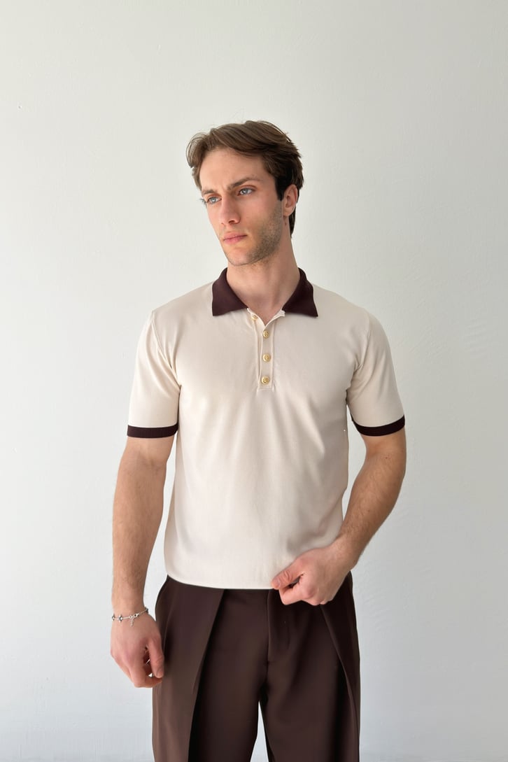 Polo Yaka Triko Tişört