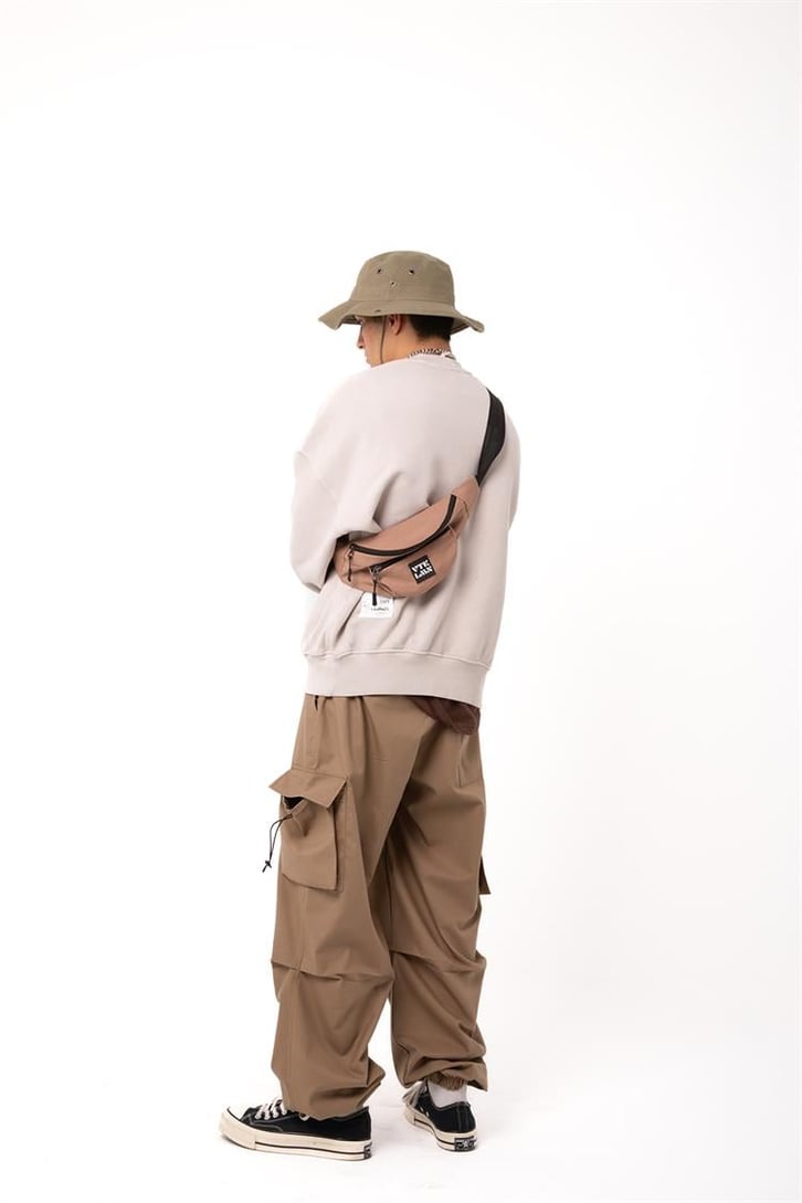 Premium Basic Taş Rengi Oversize Sweatshirt