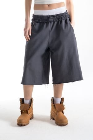 Premium Kumaş Monster Fit Jorts