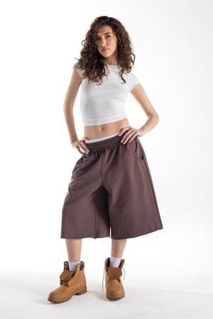 Premium Kumaş Monster Fit Jorts