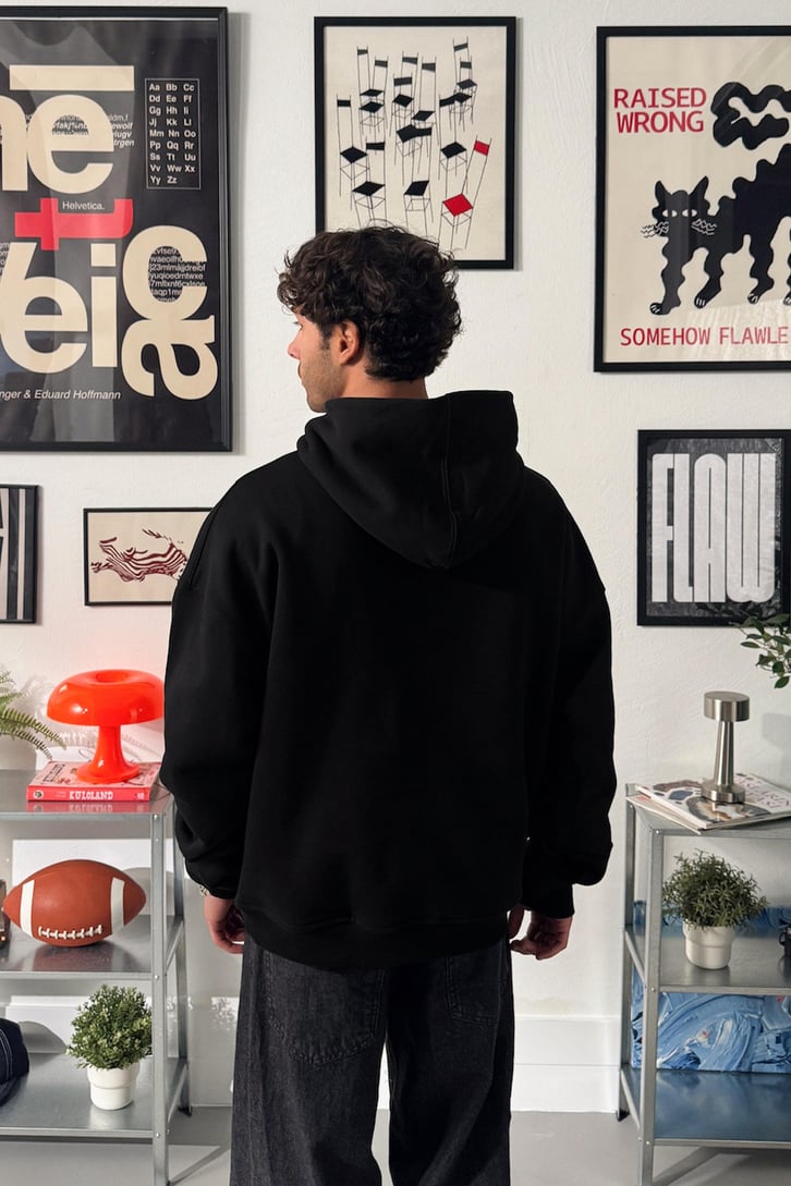 Premium Kumaş Psychopath Baskılı Hoodie