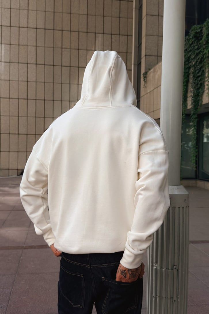 Premium Kumaş Zip Hoddie