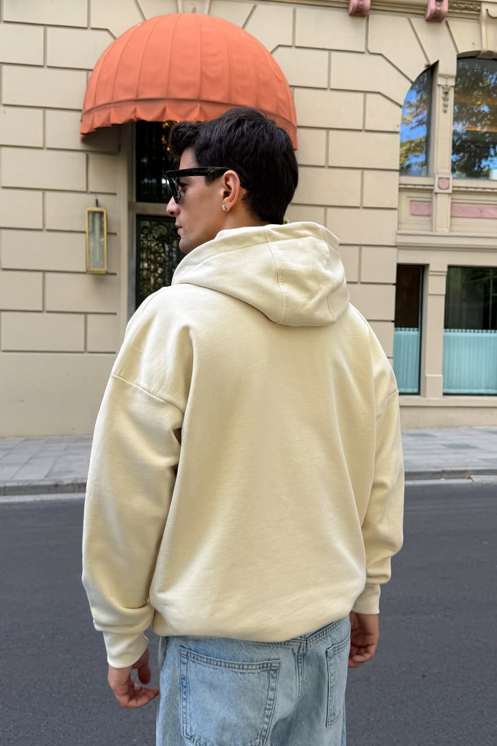 Premium Kumaş Zip Hoddie