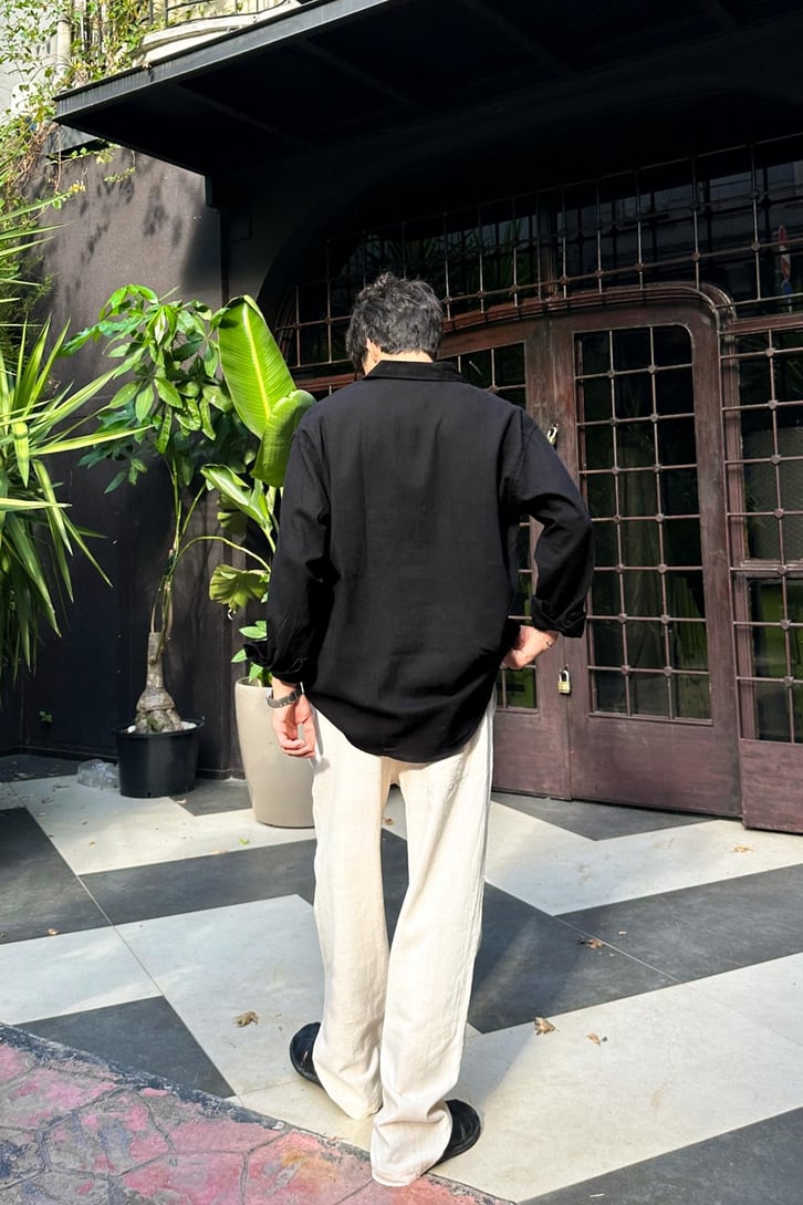 Premium Modal Karışımlı Oversize Gömlek