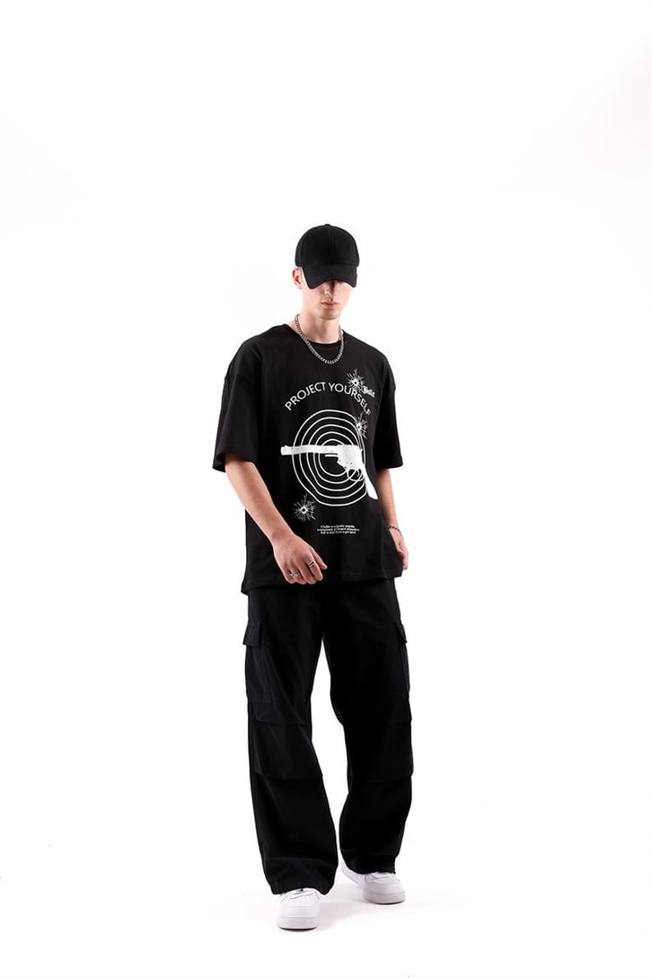 Project Yourself Baskılı Tshirt