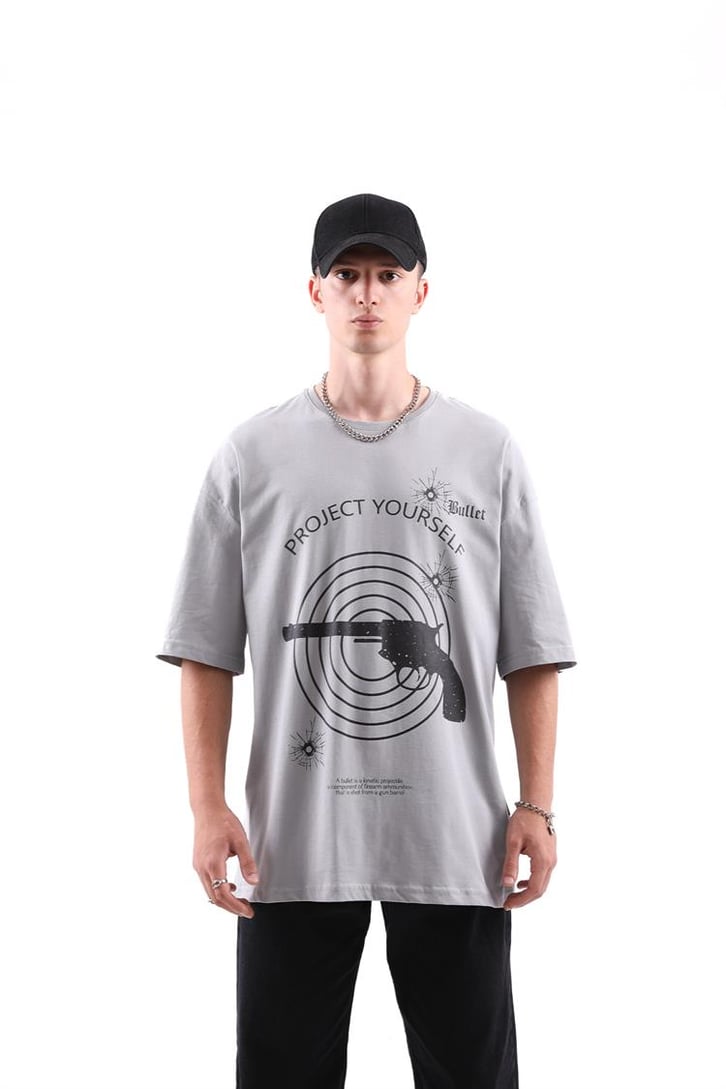 Project Yourself Baskılı Tshirt