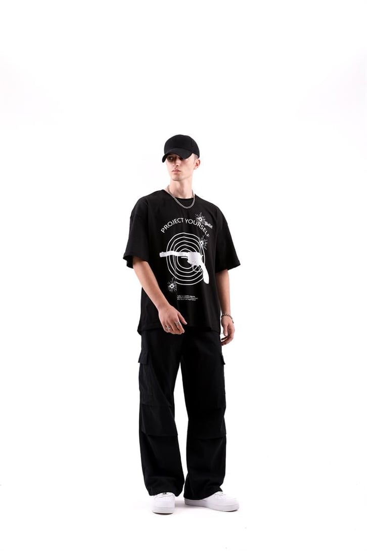 Project Yourself Baskılı Tshirt