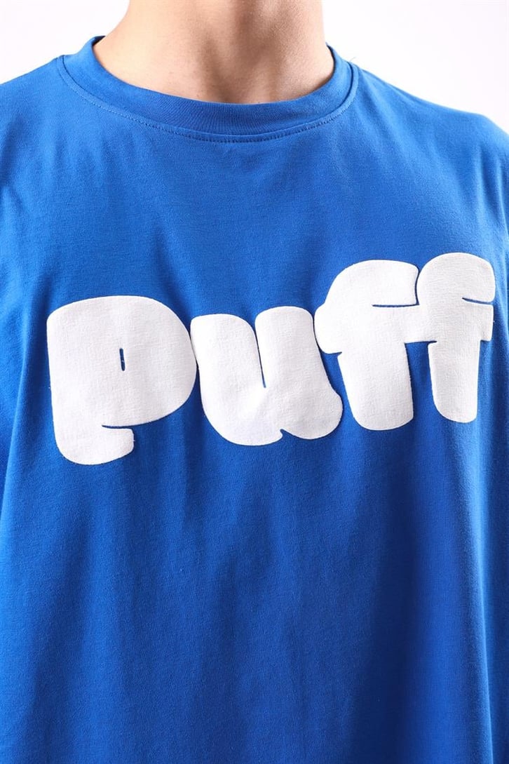 Puff Baskılı Oversize Tshirt
