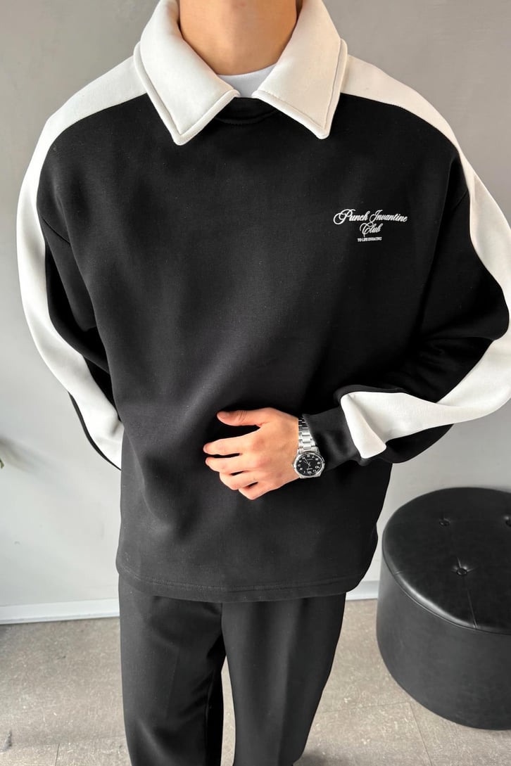 Punch Invantine Club Baskılı Sweatshirt