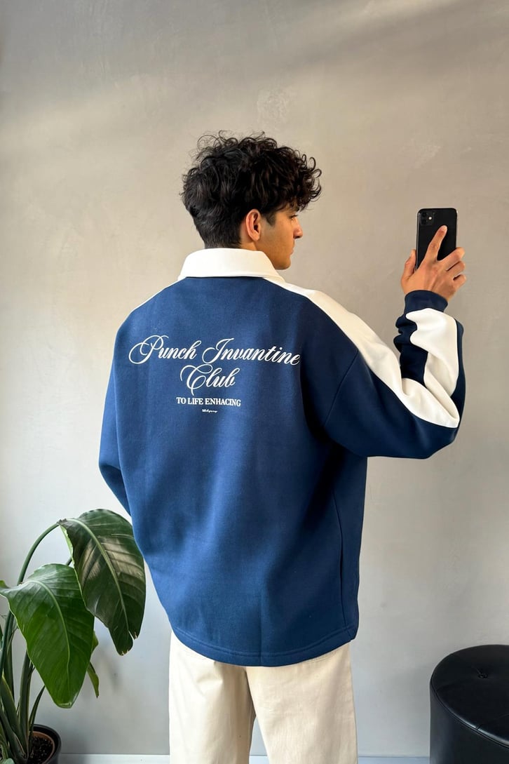 Punch Invantine Club Baskılı Sweatshirt