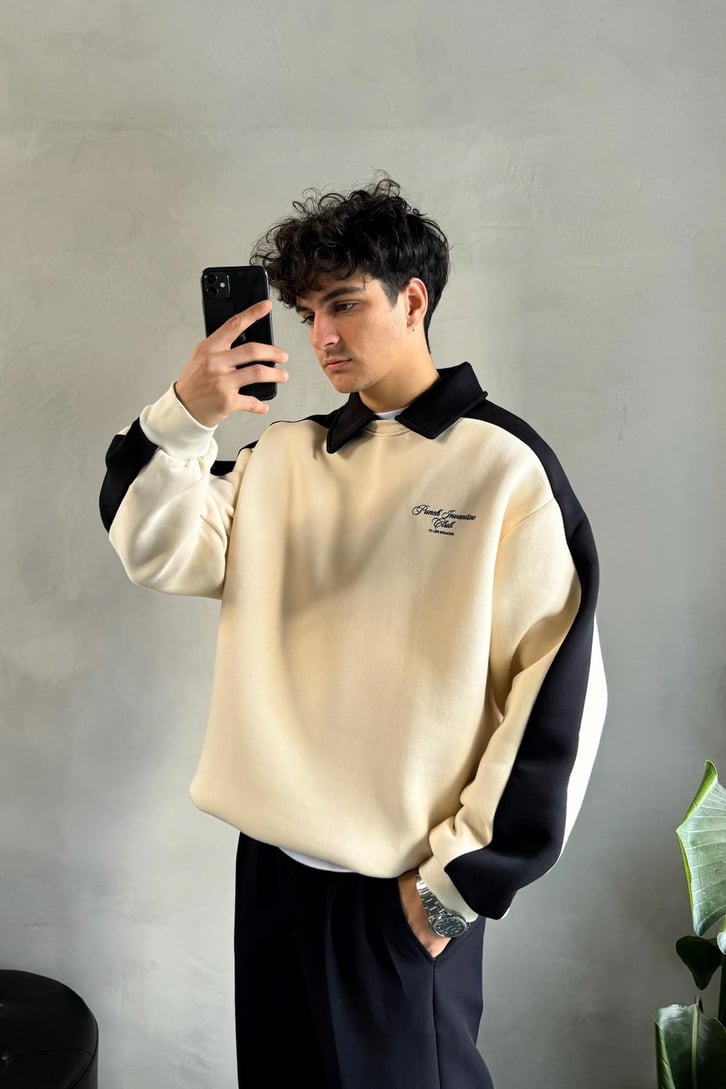 Punch Invantine Club Baskılı Sweatshirt