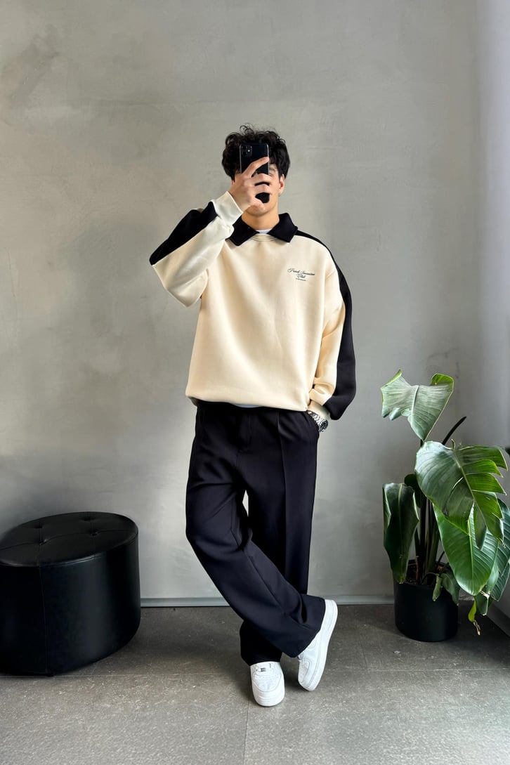 Punch Invantine Club Baskılı Sweatshirt