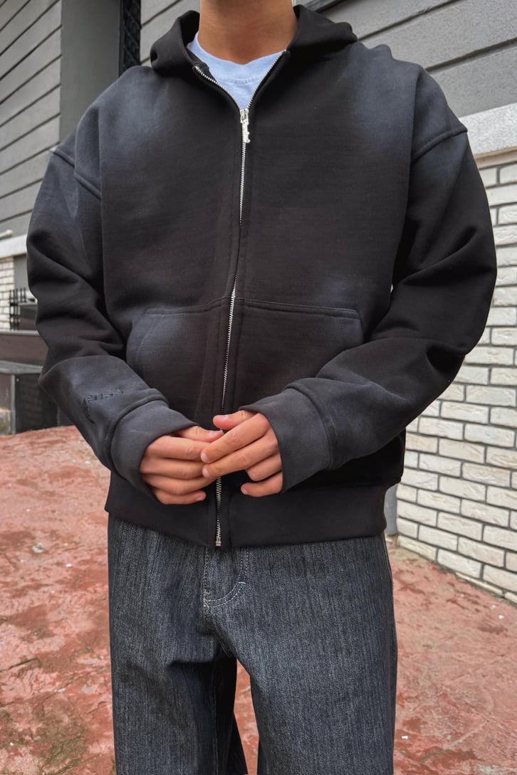 Püskürtme Model Hoodie