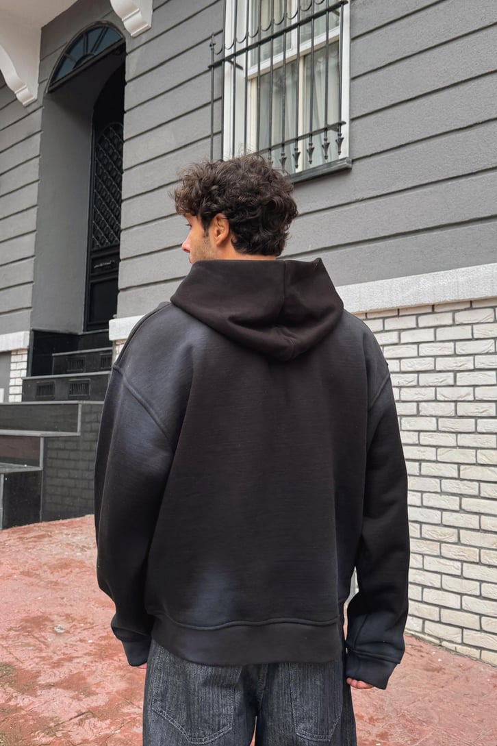Püskürtme Model Hoodie