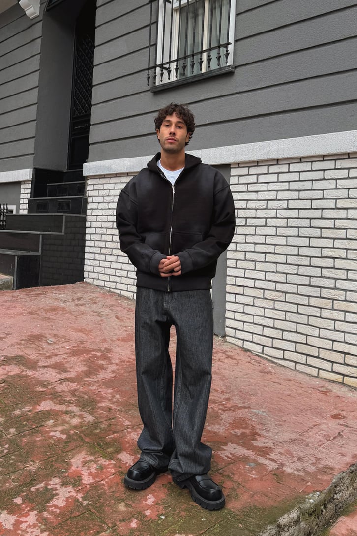 Püskürtme Model Hoodie