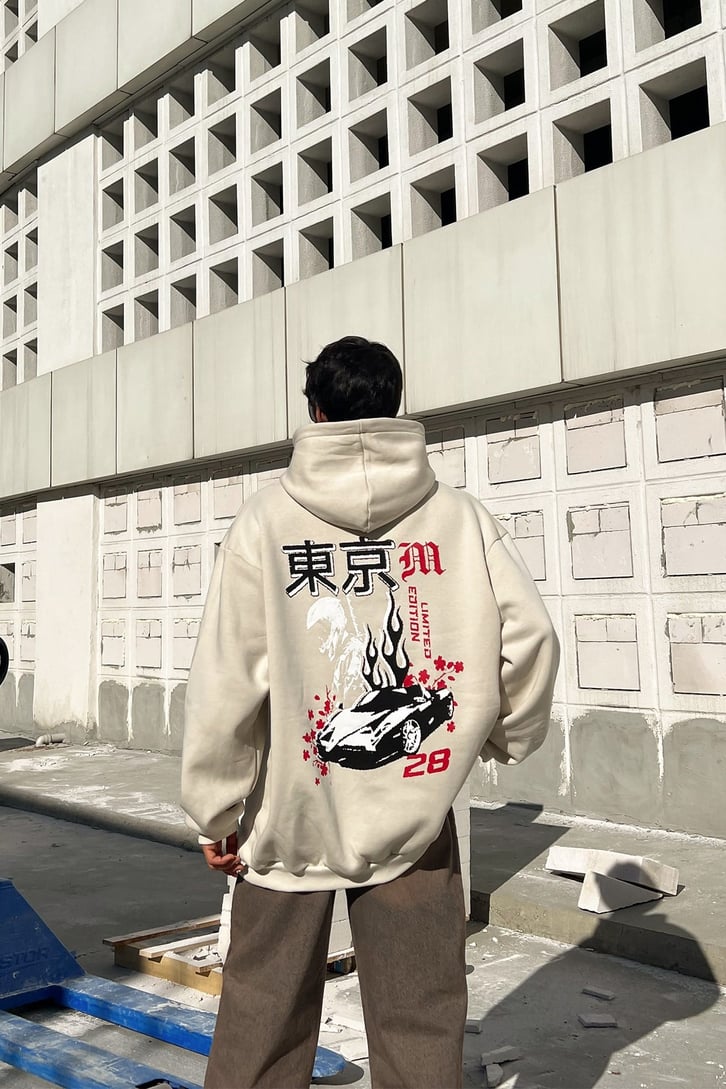 Racing Car 28 Oversize Sweatshirt