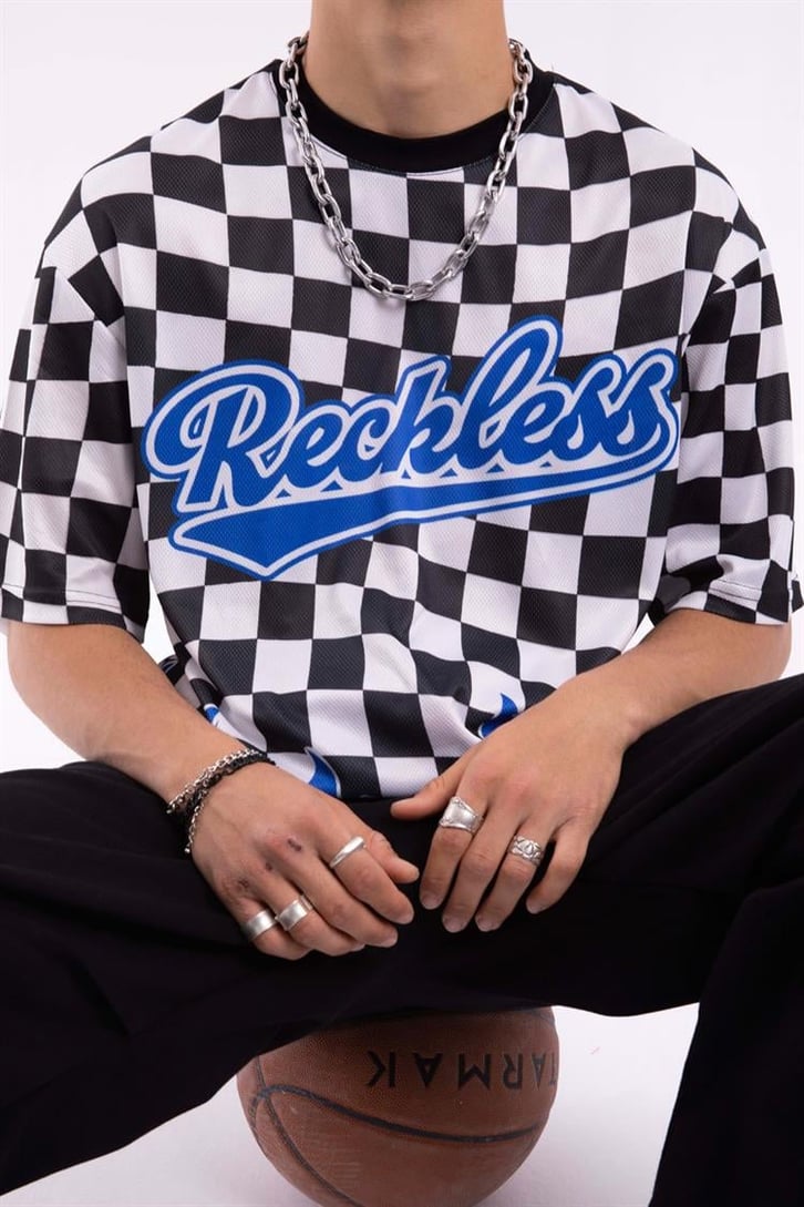 Reckless Dama Desen Tişört