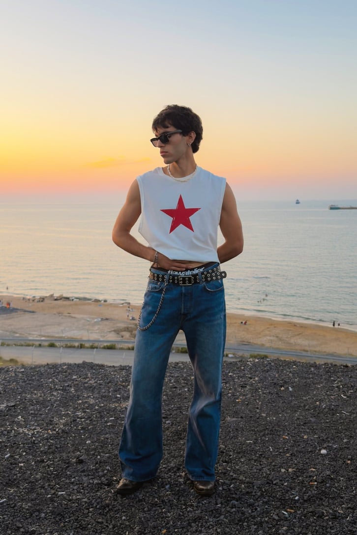 Red Star Kolsuz Tişört