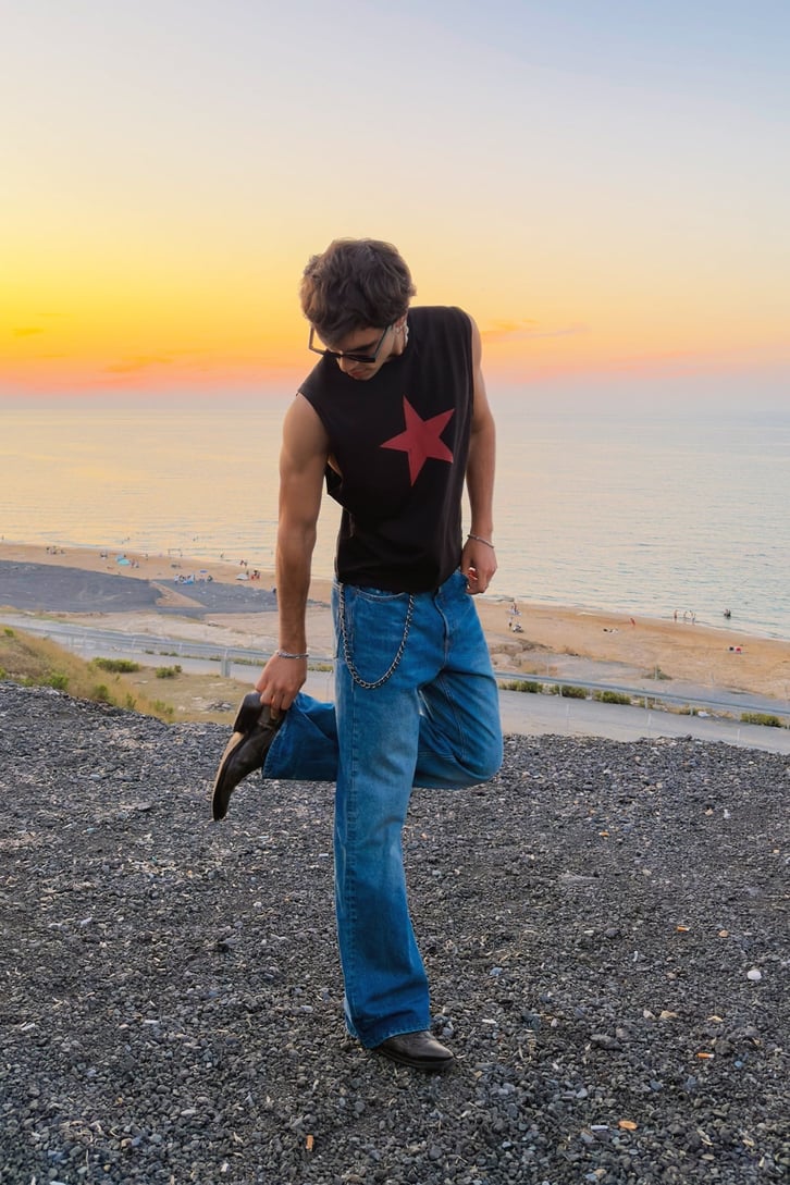Red Star Kolsuz Tişört
