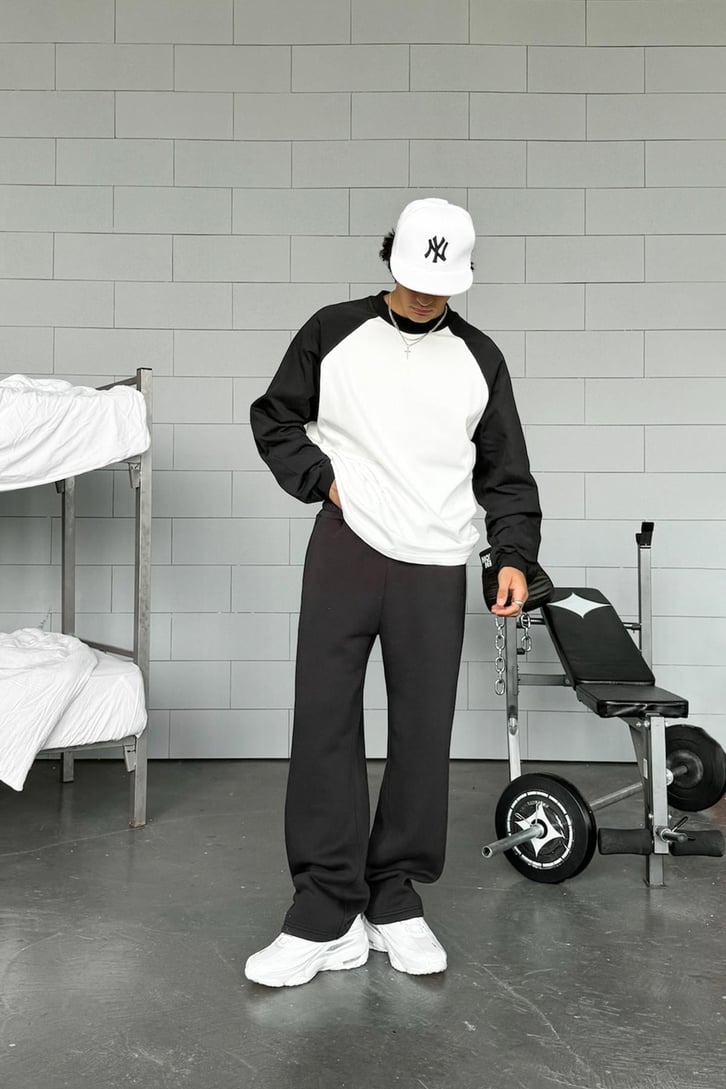 Reglan Kol Oversize Long Sleeve Tişört
