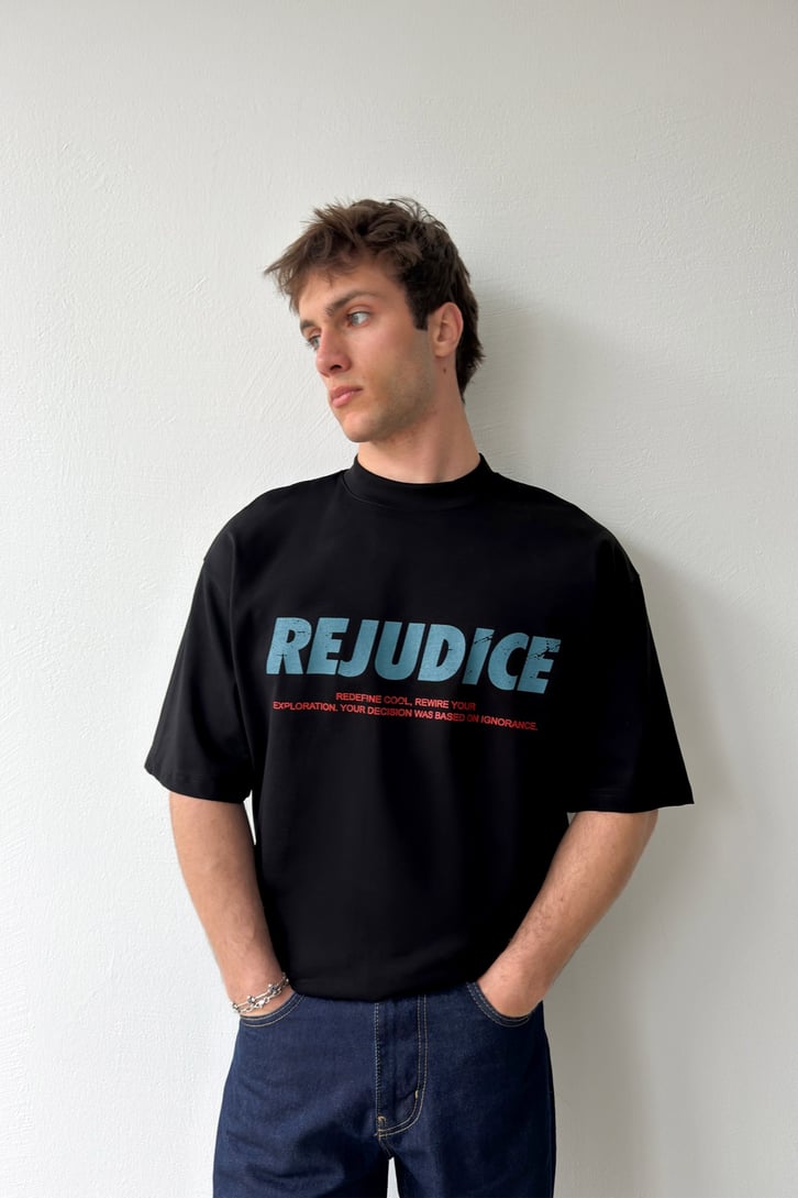 Rejudice Baskılı Tişört