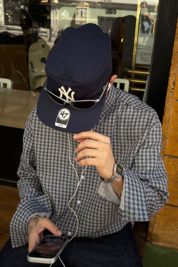 Relax Fit Plaid Shirt