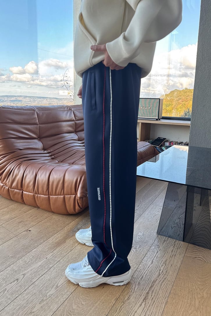 Renkli Biye Geçişli Eşofman Altı