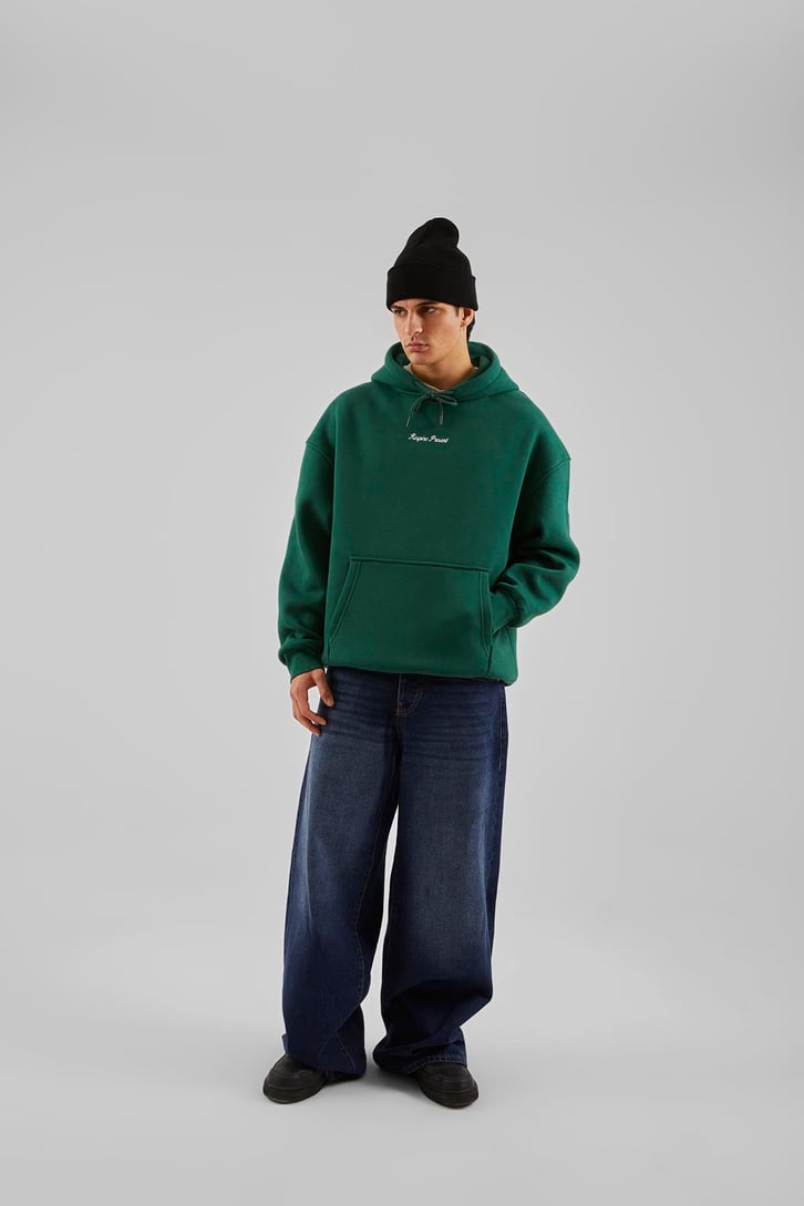 Respire Present Baskılı Oversize Hoodie