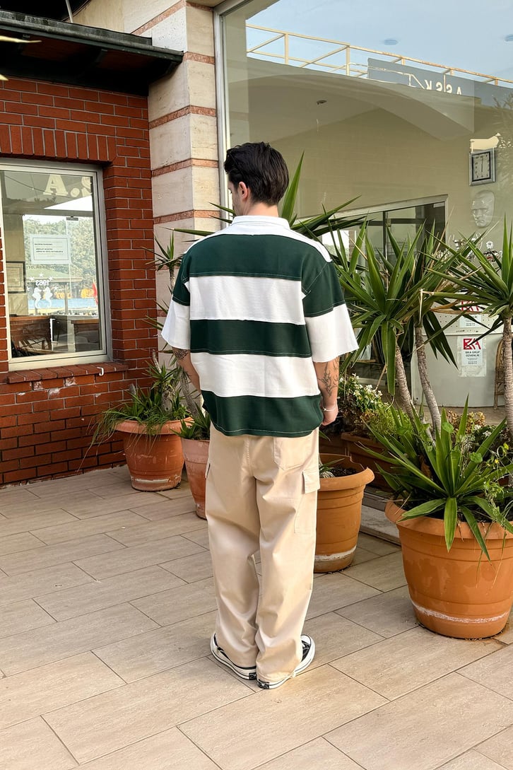 Revenge Baskılı Polo Yaka Tişört