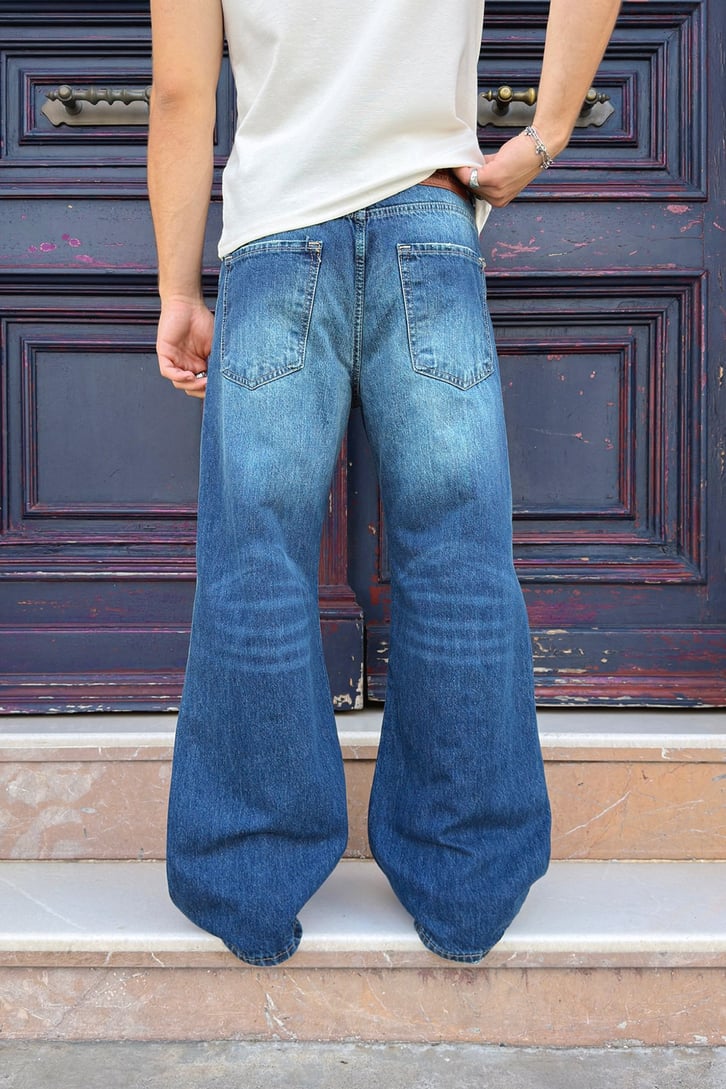 Rockstar Blue Flared Jean