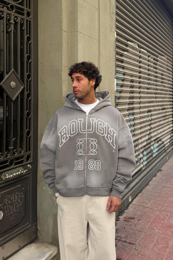 Rough 1988 Nakışlı Hoodie