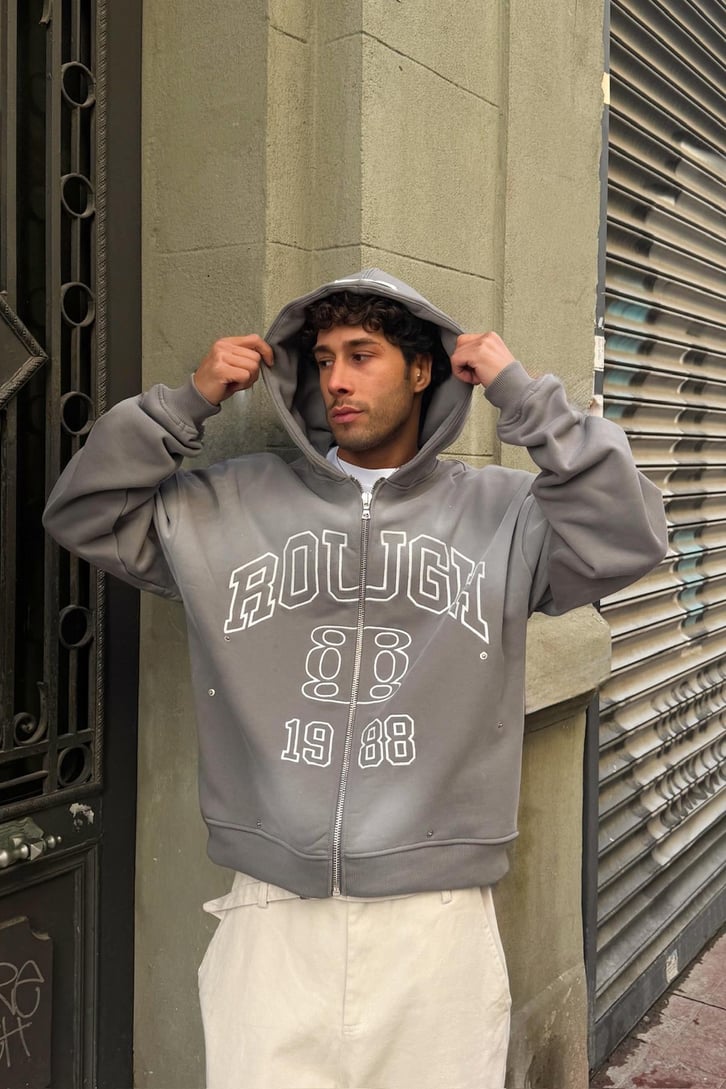 Rough 1988 Nakışlı Hoodie