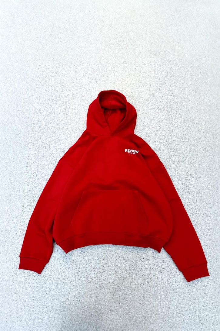 Rv 1992 Baskılı Oversize Hoodie