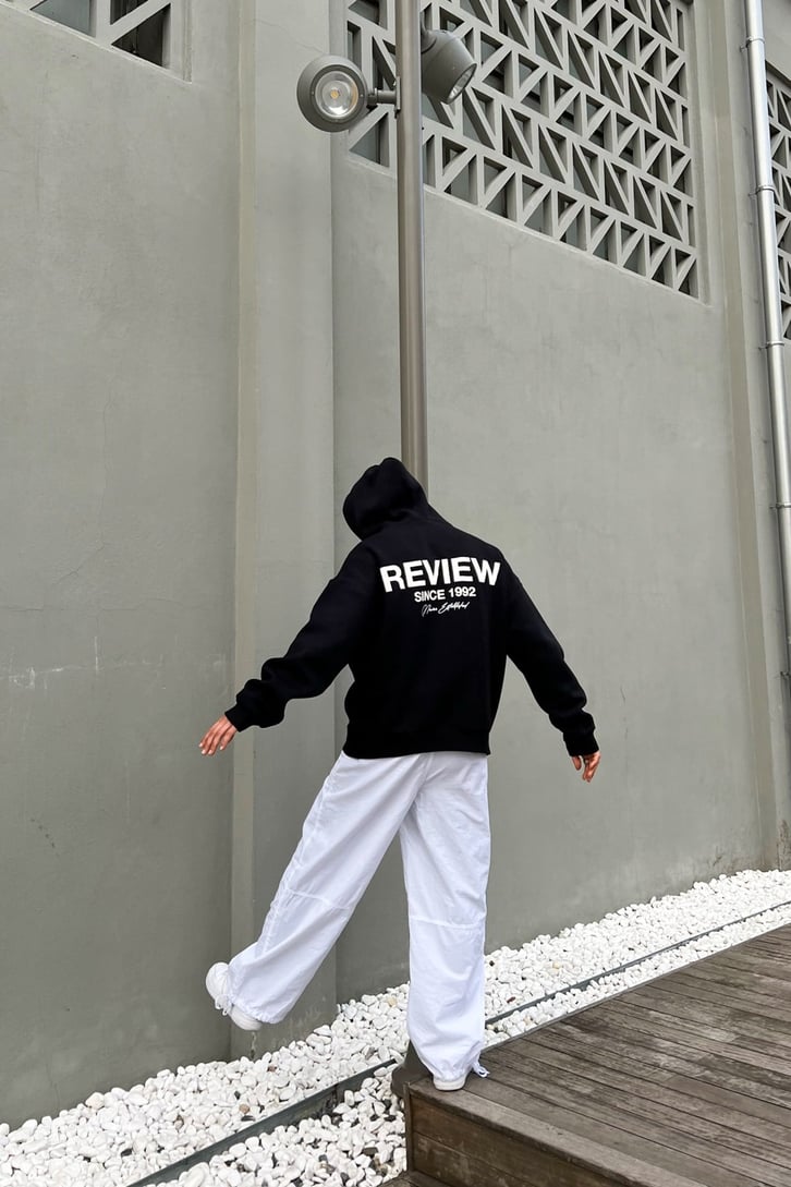 Rv 1992 Baskılı Oversize Hoodie