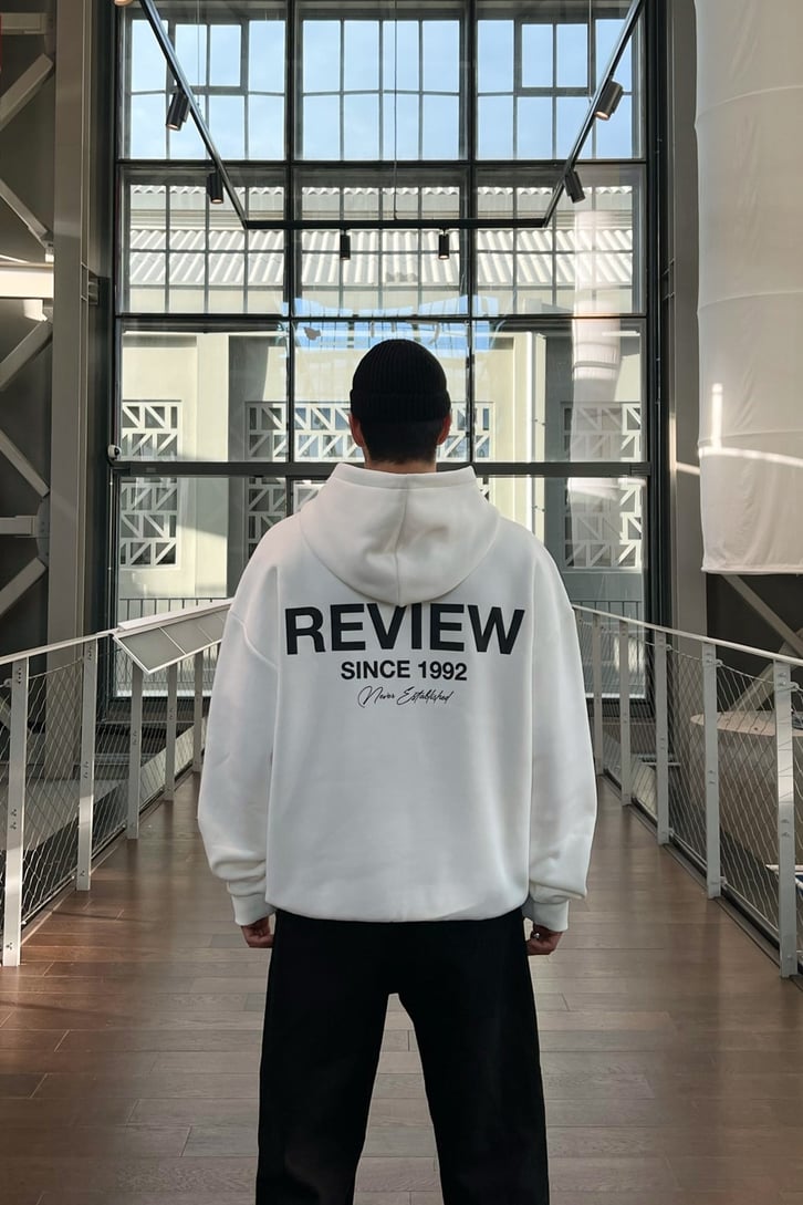 Rv 1992 Baskılı Oversize Hoodie