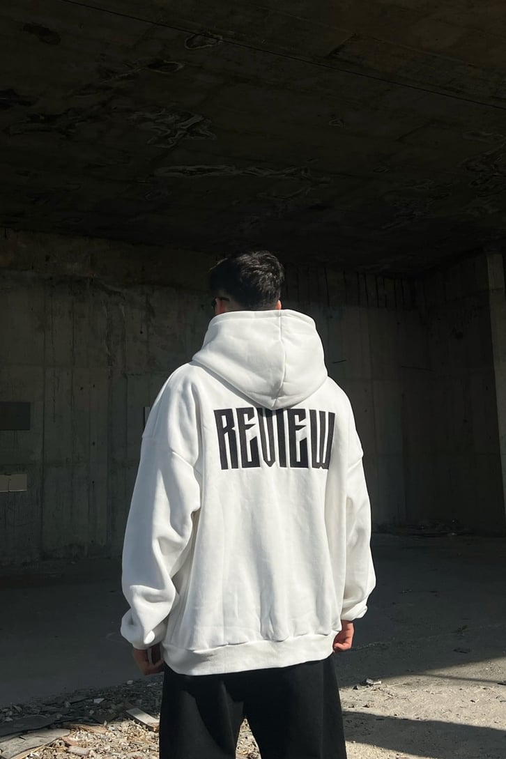 Rv Nakışlı  Zipper Sweatshirt