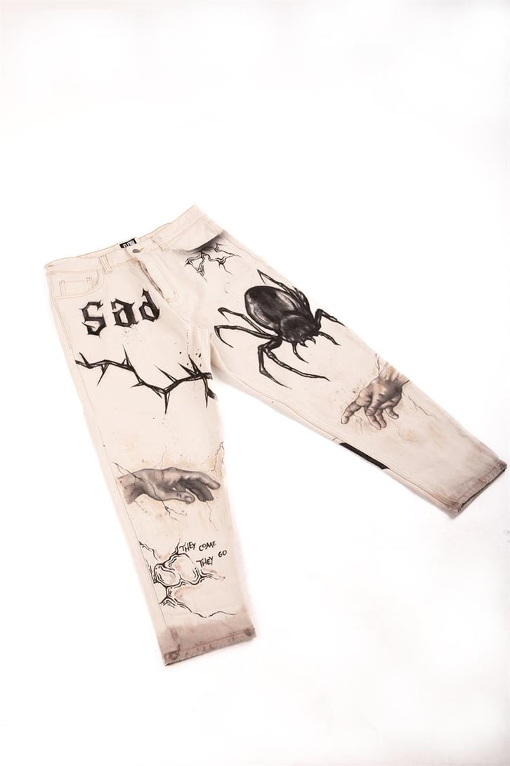 Sad Spider Custom Pants